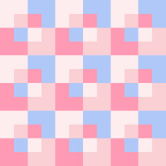 A simple and clear geometric ornament for decorating any surfaces or things. Seamless pattern.