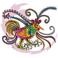 Obraz premium ANIMAL DECORATIF STYLE 