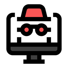 Mobile Security  filled flat icon