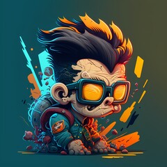 Fantasy 3D Surreal Worlds of Retro Futuristic Adventures, Whimsical Creatures, Dreamy Tiny Homes, and Punk Rock Rebels – A Unique Fusion of Sci-Fi, Urban Streetwear & Digital Art