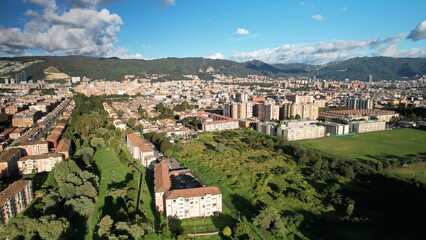 view of the city