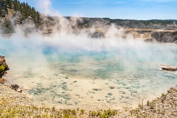 Excelsior Geyser Crater, Yellowstone National Park