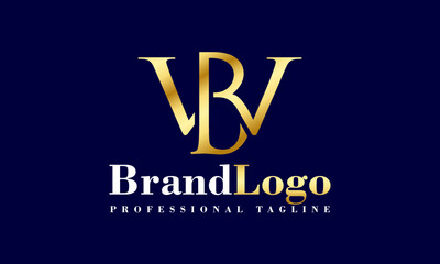 WB BW WBR WRB LETTER LOGO DESIGN GOLDEN VECTOR ICON SYMBOL ILLUSTRATIONS. multifunctional logo that can be used in many business companies and services. It is ready to print.