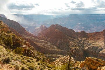 Fototapeta na wymiar Beautiful landscape of Grand Canyon National Park, Arizona, USA