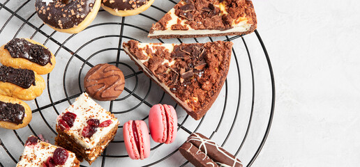 Delicious dessert table.