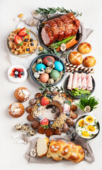 Traditional Easter dinner