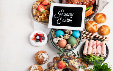 Traditional Easter dinner