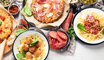 Italian food concept.