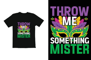 mardi gras t shirt design vector. funny mardi gras shirt graphic © saidurbd