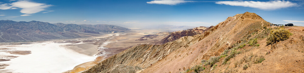 Fototapeta na wymiar Beautiful view of Death Valley from Dante's View viewpoint, California, USA.
