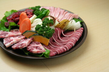 焼肉盛り合わせ