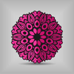 Modern mandala art vector design with a beautiful mix of colors, suitable for all advertising design needs, both for business card designs, banners, brochures and others. EPS format files