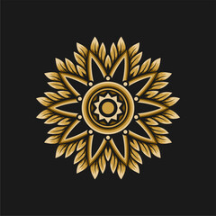 Modern mandala art vector design with a beautiful mix of colors, suitable for all advertising design needs, both for business card designs, banners, brochures and others. EPS format files