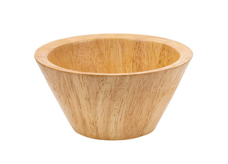 wood bowl isolated on transparent png