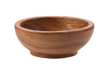 wood bowl isolated on transparent png