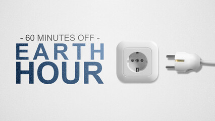 Earth Hour Concept