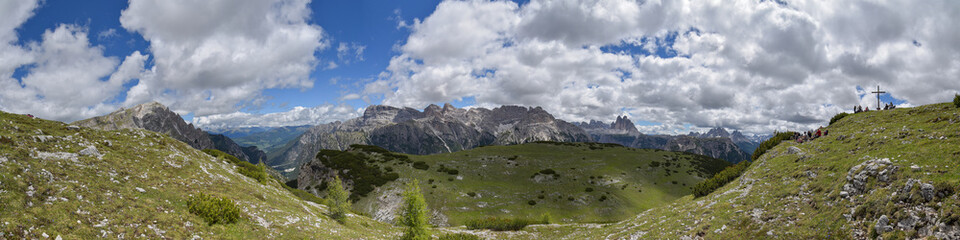 Fototapeta na wymiar Dolomiten Panorama - Landschaft in Südtirol