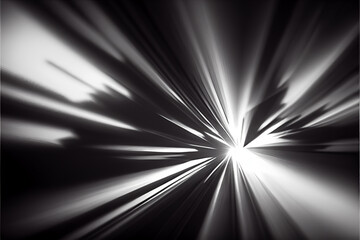 Abstract black and white background. generative ai