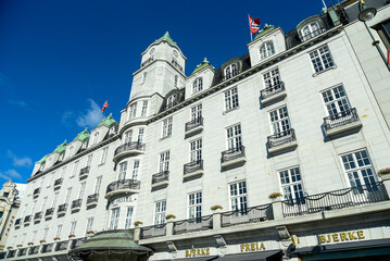 Fototapeta premium ノルウェーの首都オスロの美しい風景