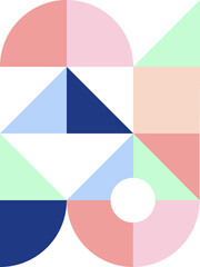 Obraz premium Geometric shape pattern 