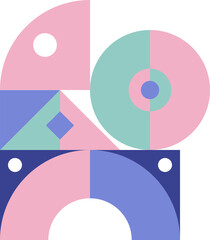 Geometric shape pattern 