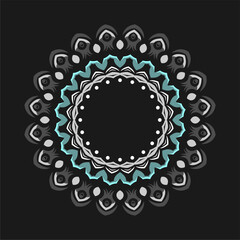 Modern mandala art vector design with a beautiful mix of colors, suitable for all advertising design needs, both for business card designs, banners, brochures and others. EPS format files