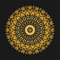 Modern mandala art vector design with a beautiful mix of colors, suitable for all advertising design needs, both for business card designs, banners, brochures and others. EPS format files