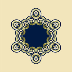 Modern mandala art vector design with a beautiful mix of colors, suitable for all advertising design needs, both for business card designs, banners, brochures and others. EPS format files