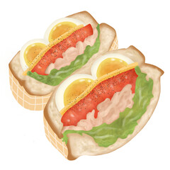 Sandwich breakfast food element