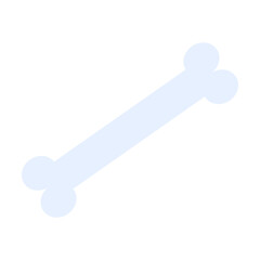 Cute Halloween animal bone for magic ritual vector illustration. Cartoon drawing of witchcraft or dark magic element in boho style isolated on white background. Halloween concept