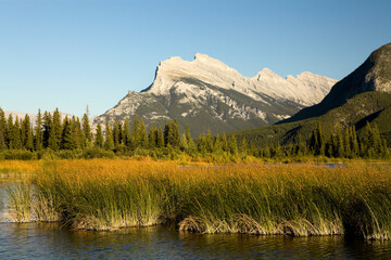 mount rundle banff national park vermillion lakes