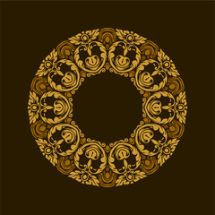 Modern mandala art vector design with a beautiful mix of colors, suitable for all advertising design needs, both for business card designs, banners, brochures and others. EPS format files