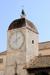 bell tower in Trogir, Croatia
