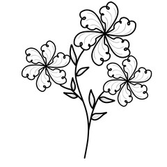 Flowers Lineart