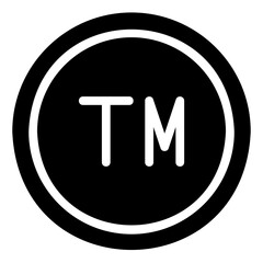 tm glyph icon