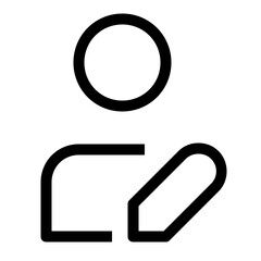 Person line icon