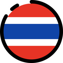 East Asia Flag Vector