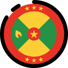 North America Flag Vector