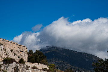 Monaco ville, Carlo's mount, near Italy and France