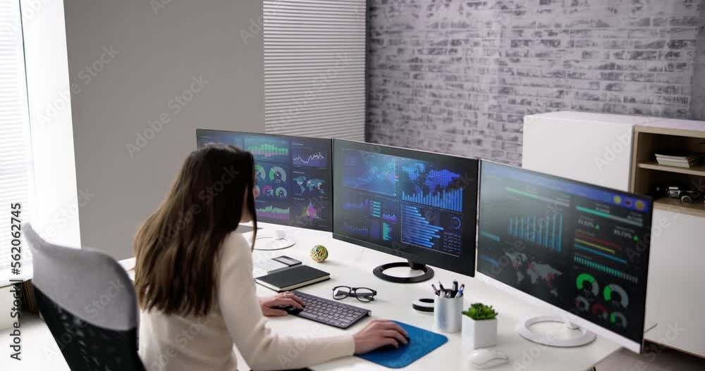 Poster kpi business analytics data dashboard