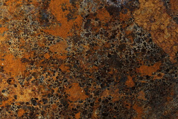 background photo of rusty metal with multicolor shades