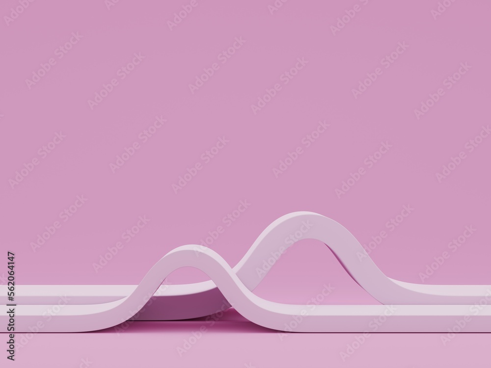 Poster abstract background minimal style with empty space for product presentation. geometry shape mock up 
