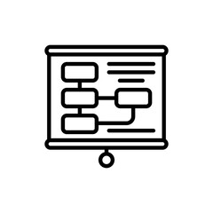 Project Plan icon in vector. Logotype
