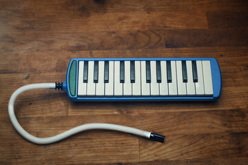 Wind instrument with keyboard la melodica