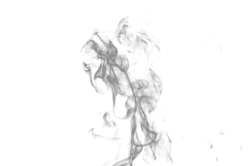 Papier Peint photo Lavable Fumée smoke isolated png