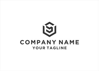 initial Letter US Logo Design Vector	