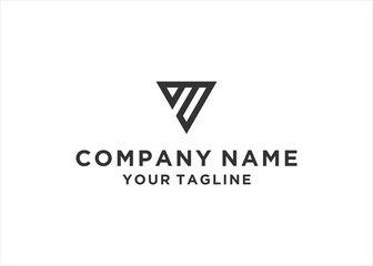 initial Letter V Logo Design Vector