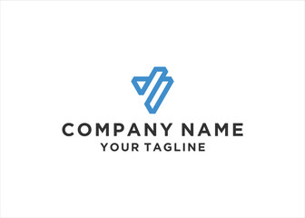 initial Letter V Logo Design Vector