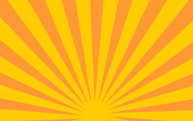 red Sunburst for the background. flag of japanese. The rising sun. vector. Retro rays background abstract vector illustration design