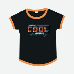 new Premium Vector illustration of a text graphic. suitable screen printing and DTF for the design boy and girls outfit of t-shirts print, shirts, hoodies baba suit, kids cottons, etc.